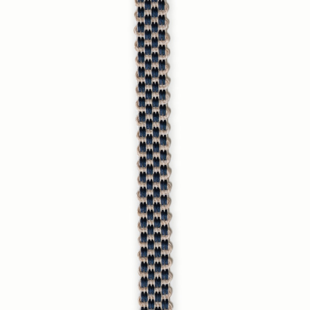 Debo Woven Braid (1/2 Inch) | SDL - Dark Indigo