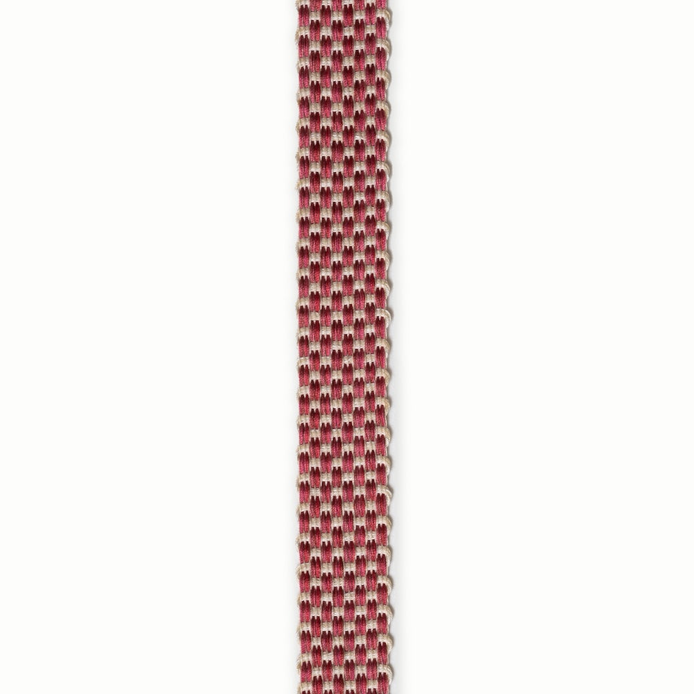 Debo Woven Braid (7/8 Inch) | SDL - Rose