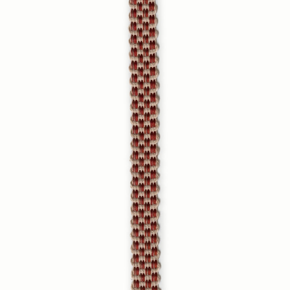 Debo Woven Braid (1/2 Inch) | SDL - Terracotta