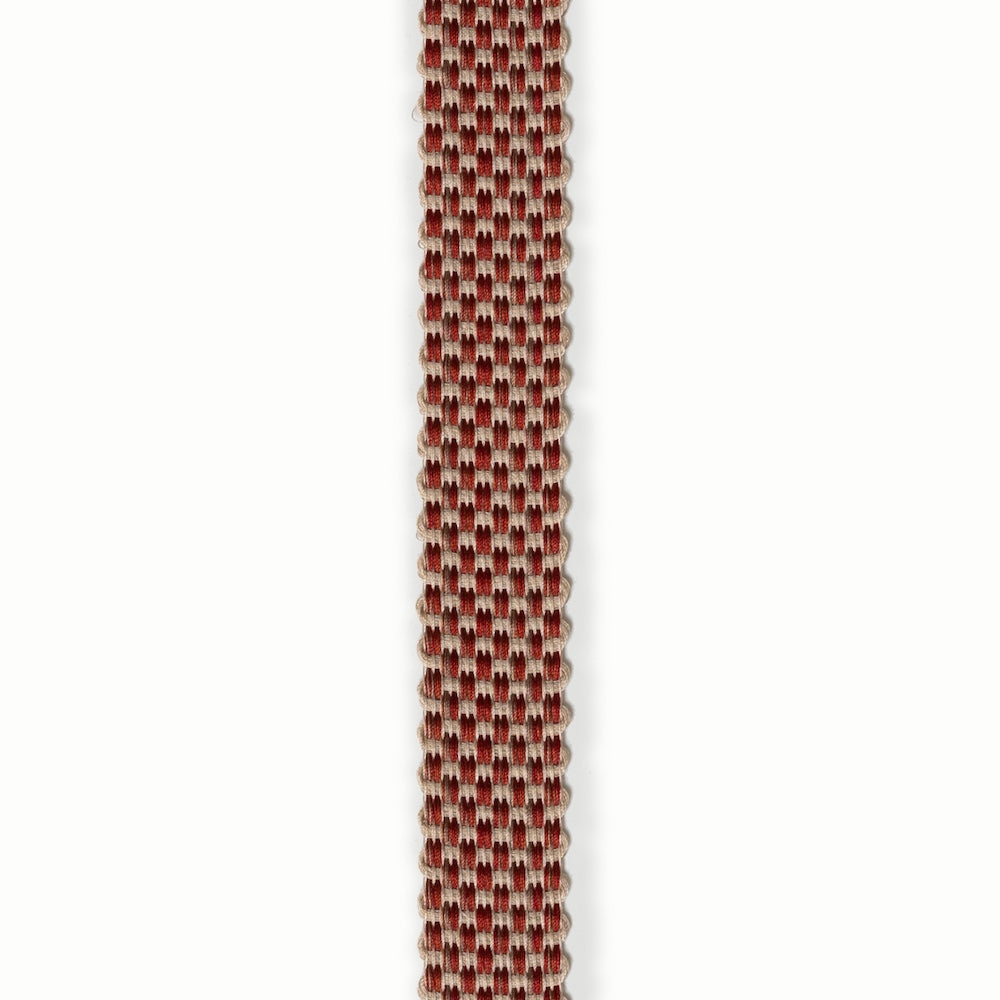 Debo Woven Braid (7/8 Inch) | SDL - Terracotta