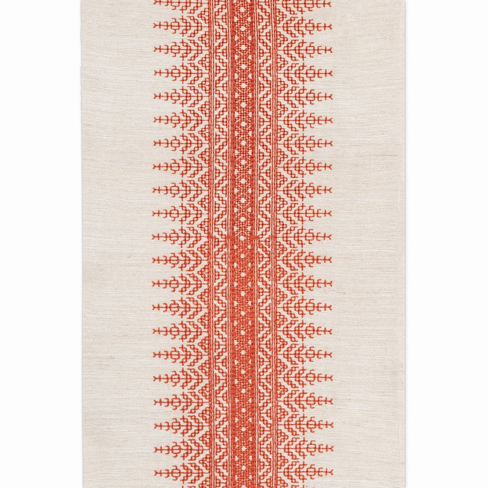 Temera Hand Embroidered Braid | SDL - Burnt Orange