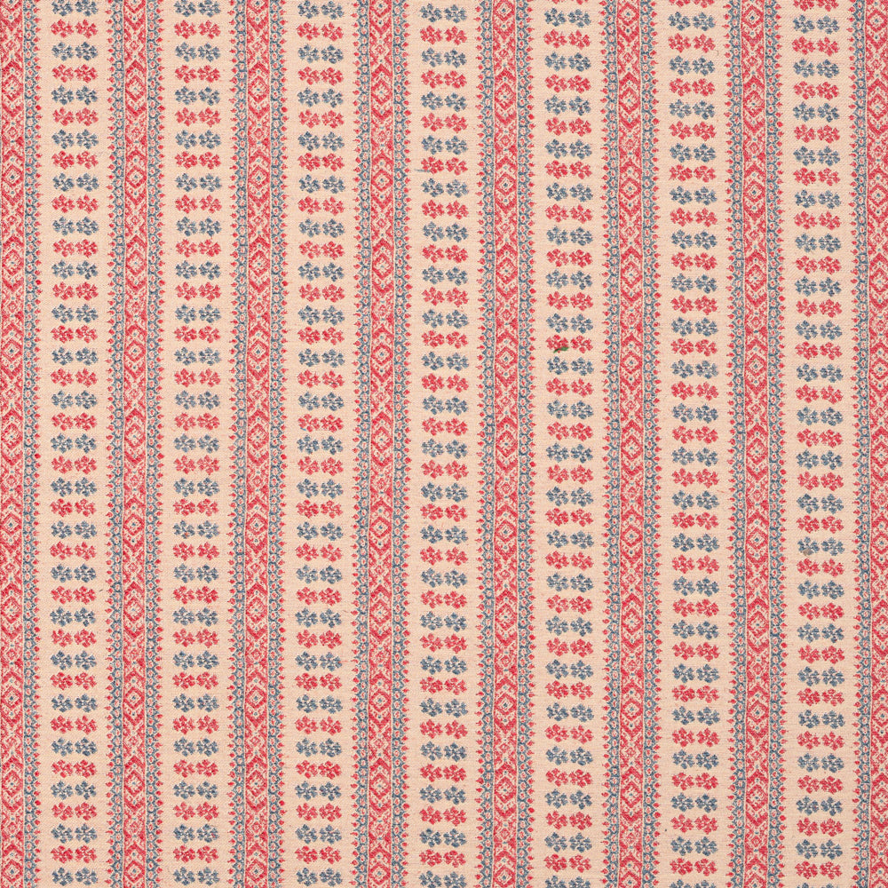 Patmos | SDL - Red/Indigo/Antique Linen