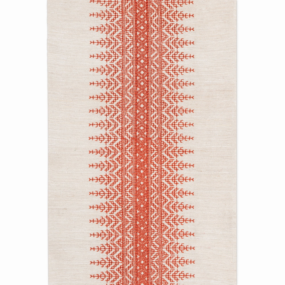 Temera Hand Embroidered Braid | SDL - Burnt Orange