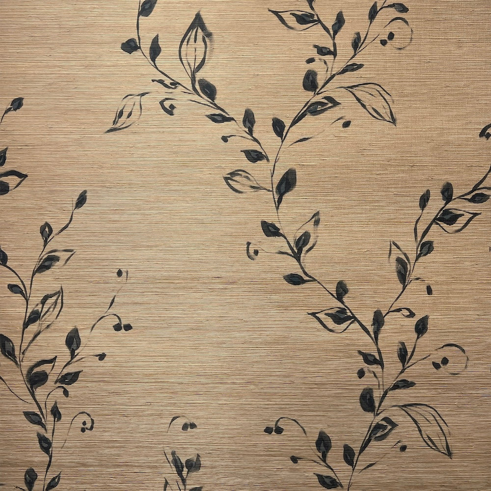 Camille Grasscloth | SDS - Night 9ft