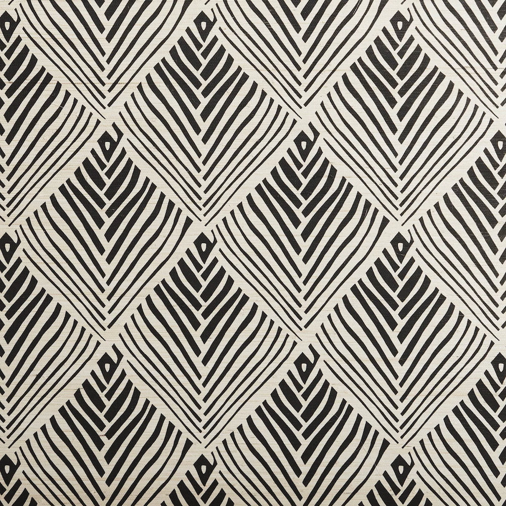 Bahia Grasscloth | SDS - Onyx/Natural