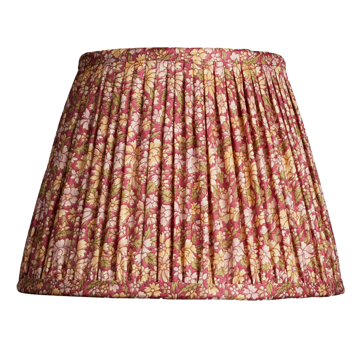 8 inch - 20 cm Floral Silk Sari Lampshade