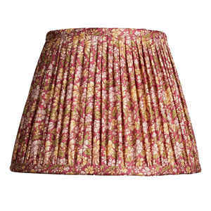 8 inch - 20 cm Floral Silk Sari Lampshade