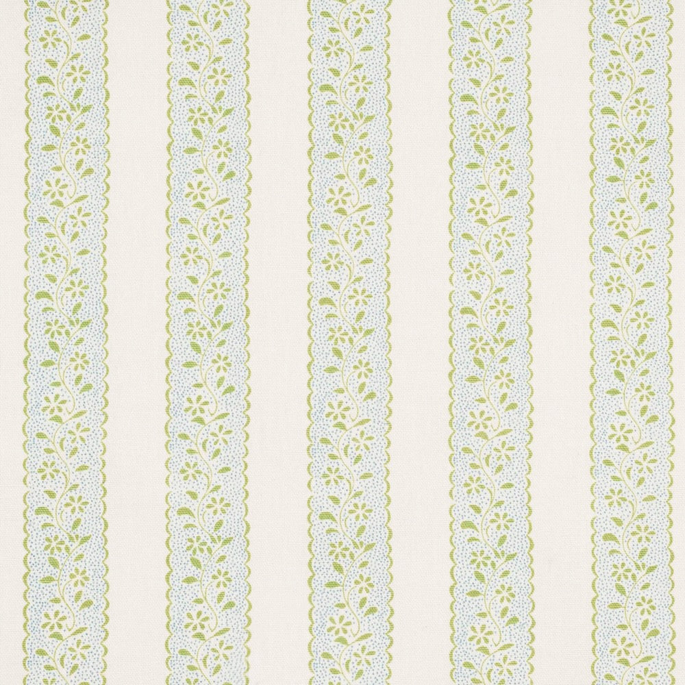 Dolly Stripe Linen/Cotton | SPD - Lettuce Green