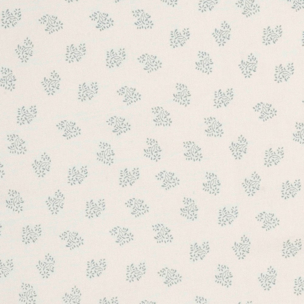 Dolly Flower Linen/Cotton | SPD - Seafoam