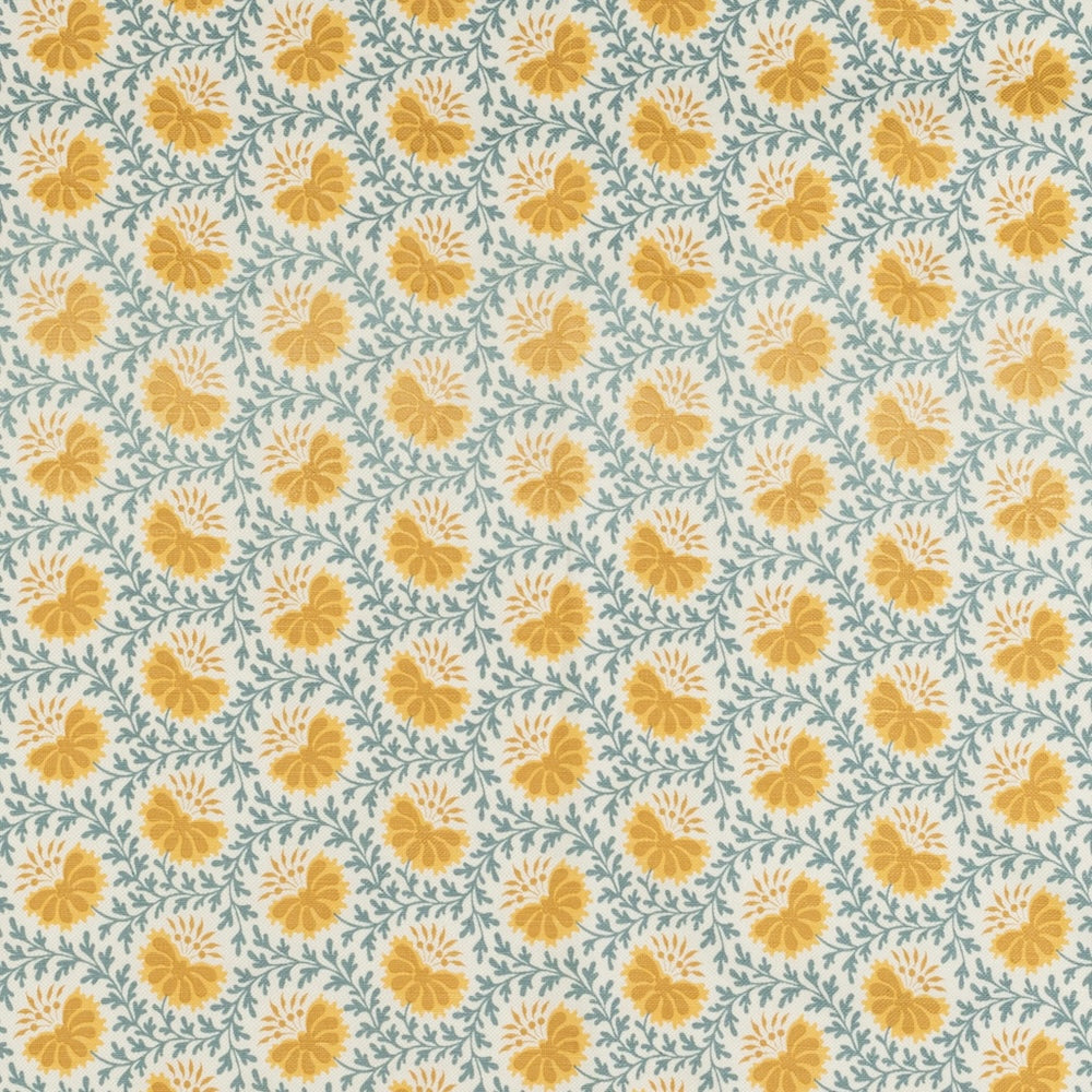 Verbena Linen/Cotton | SPD - Blue & Saffron