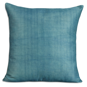 Square floral silk suzani embroidered cushion