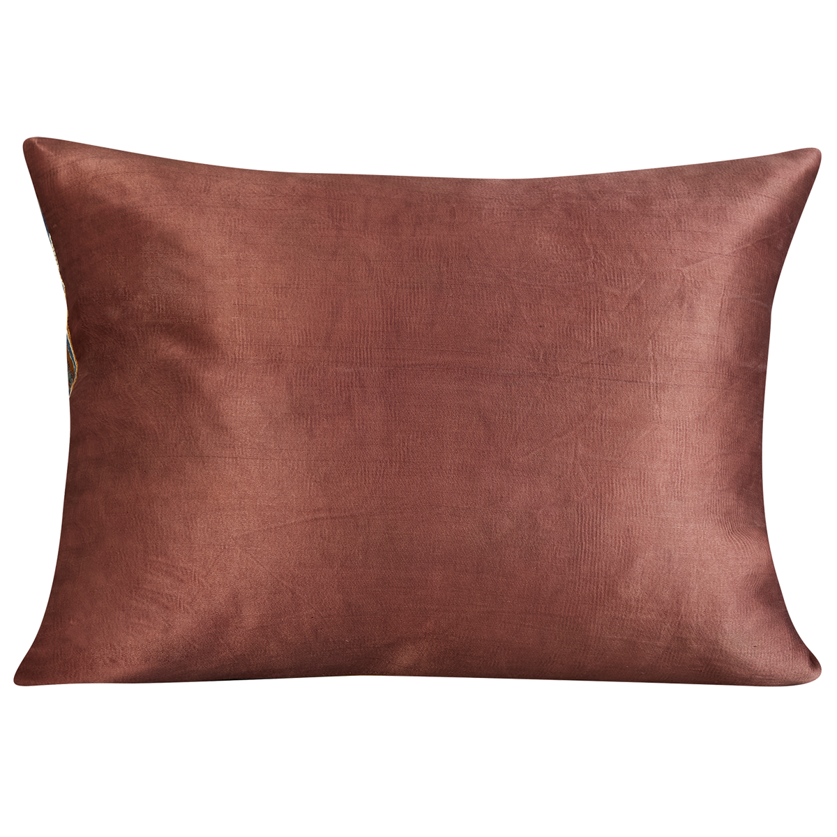 Rectangular symmetrical floral design suzani on gold ground