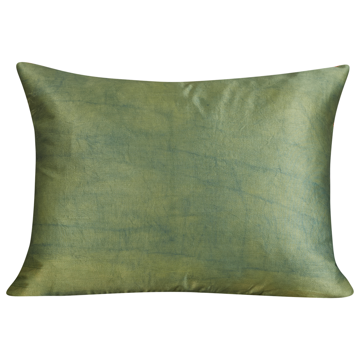 Rectangular double paisley floral design suzani on gold ground
