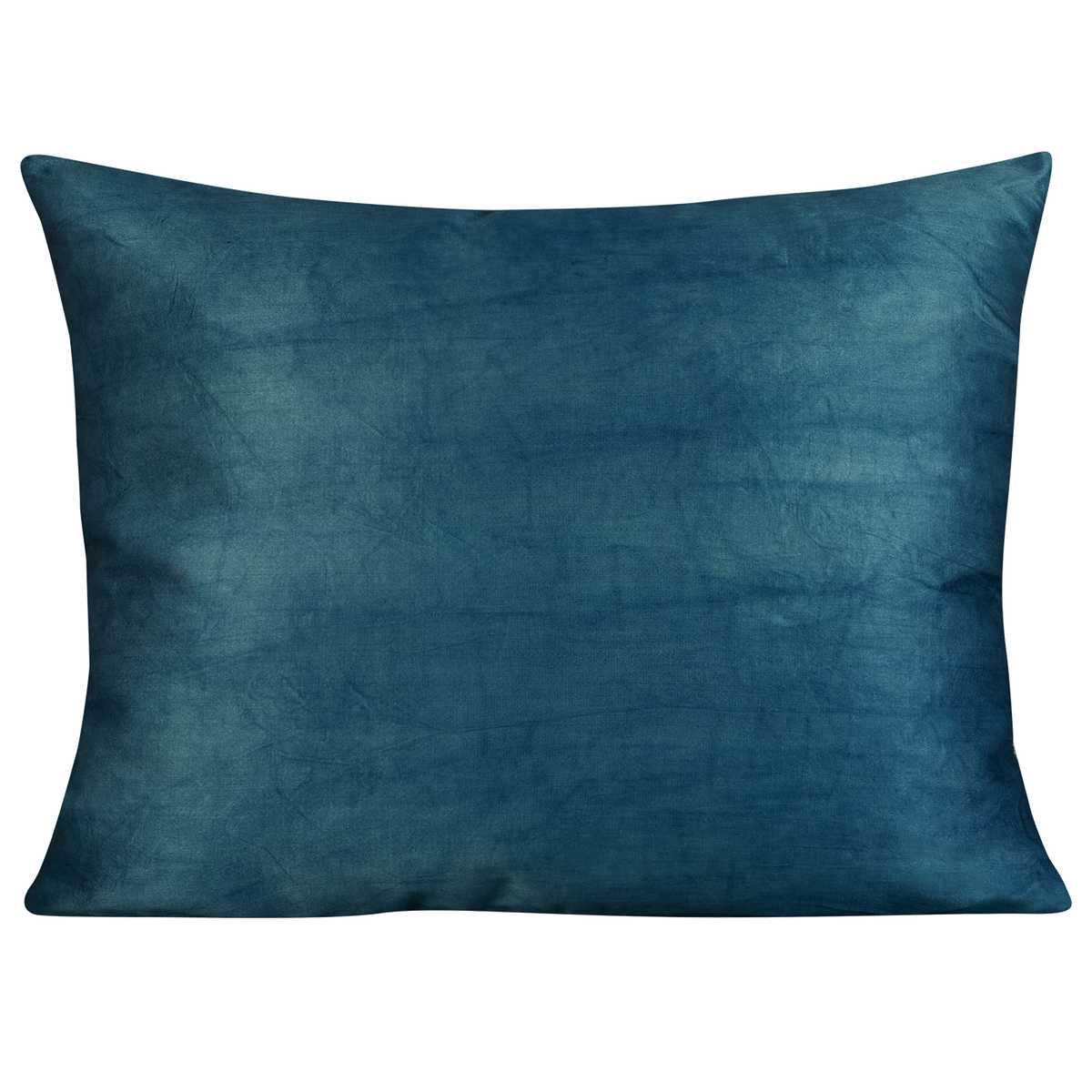 Rectangular Blue and pale blue foliate design suzani on pink ground