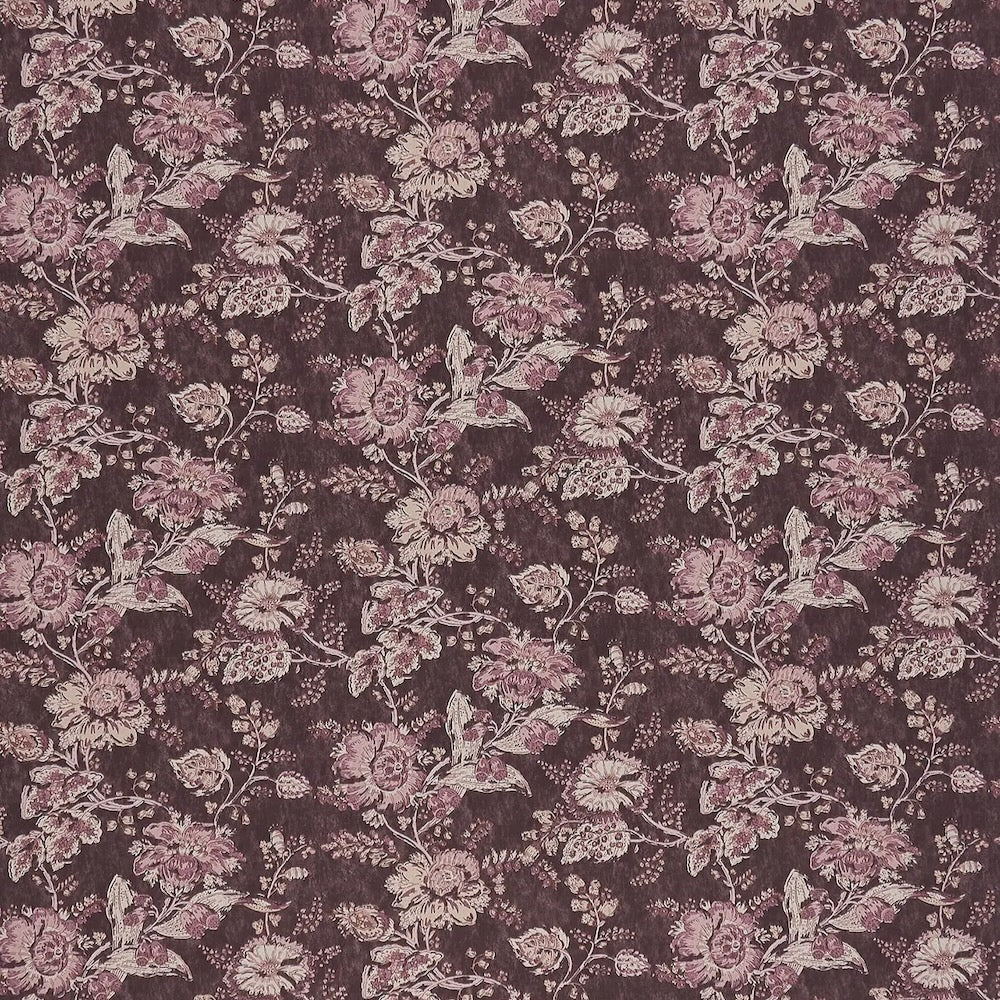 Indiennes Monochrome WP | SV - Aubergine