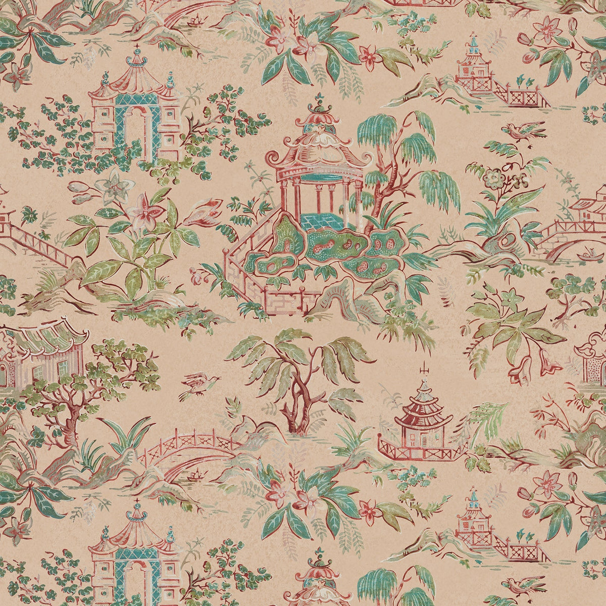 Pagoda Garden WP | TEY - Soft Apricot