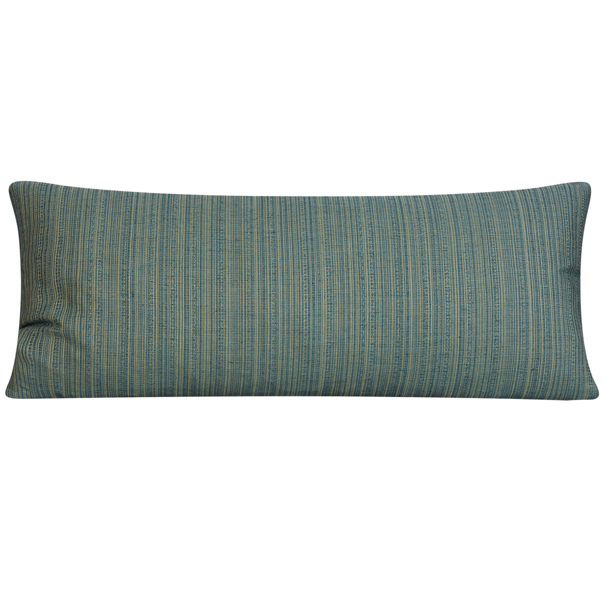 Long Tiepolo woven cushion - Sea foam