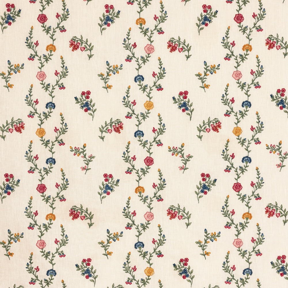 Indienne Vine Embroidery | TN - Multi