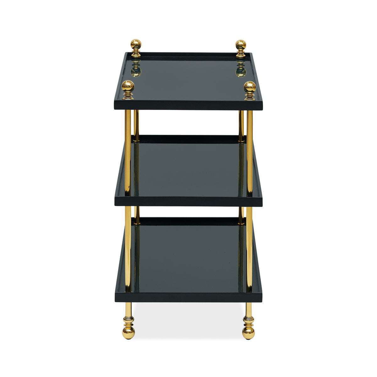 Tiered Drinks Table (Black)