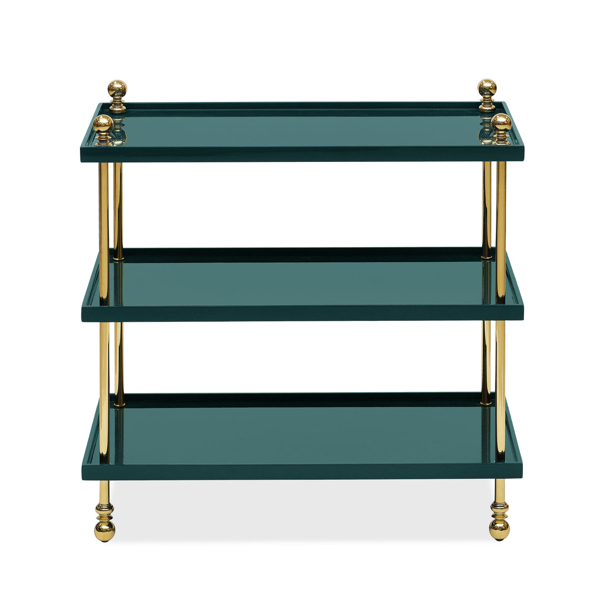 Tiered Drinks Table (Green Marine)