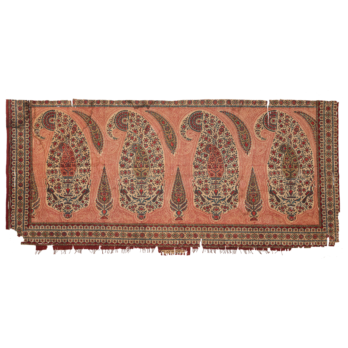 19th century Indian block printed Kalamkari