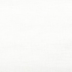 Drawn Thread Linen Complimentary Plain Fabric | VOL - Ivory White