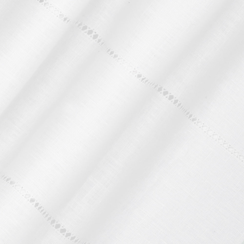 Drawn Thread Cross Stitch Rows | VOL - Ivory White