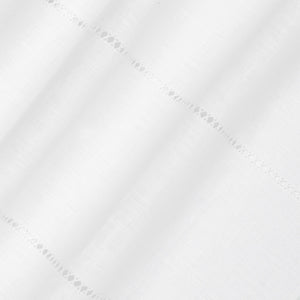 Drawn Thread Cross Stitch Rows | VOL - Ivory White