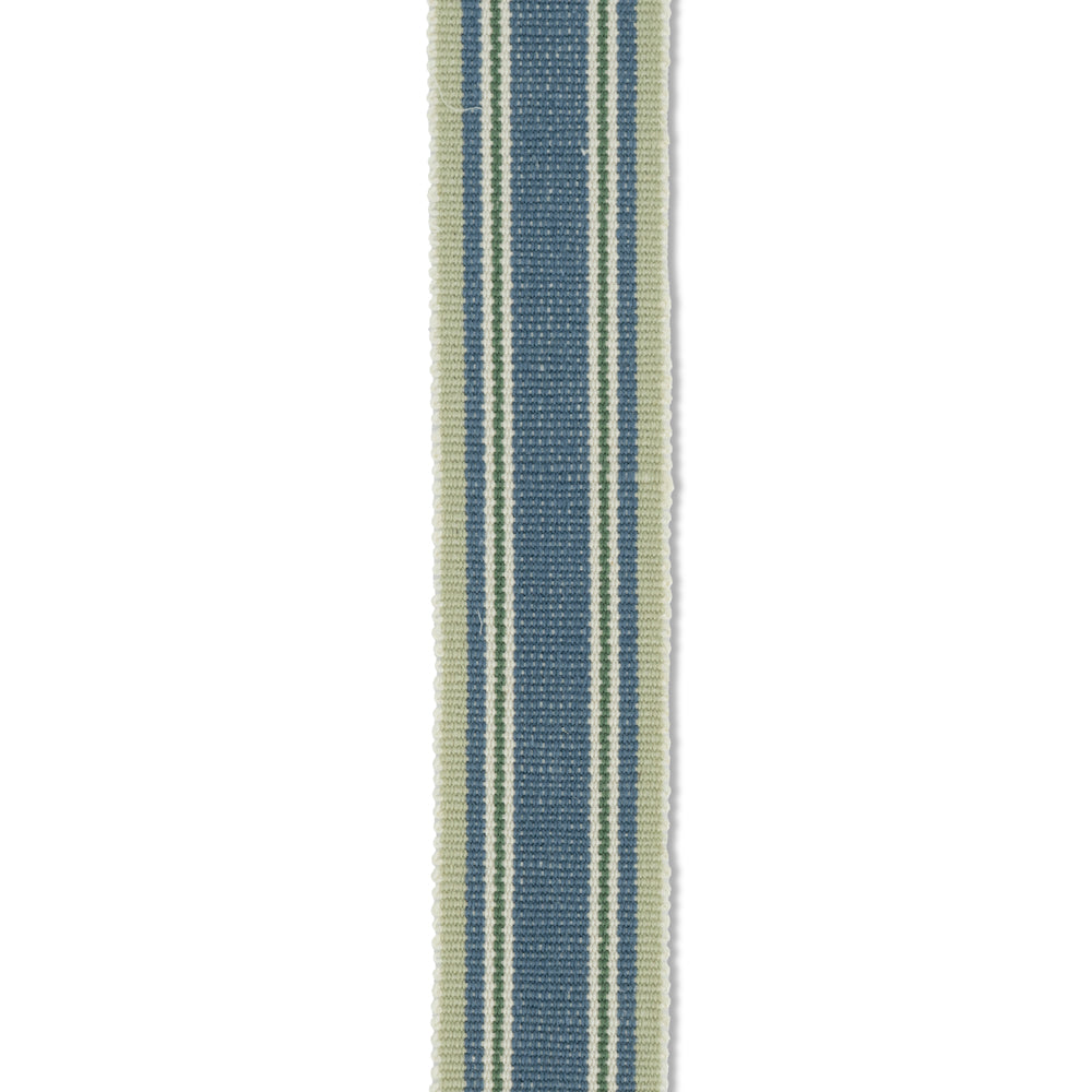 Folkloric Stripe Braid | VOL - Delft Blue