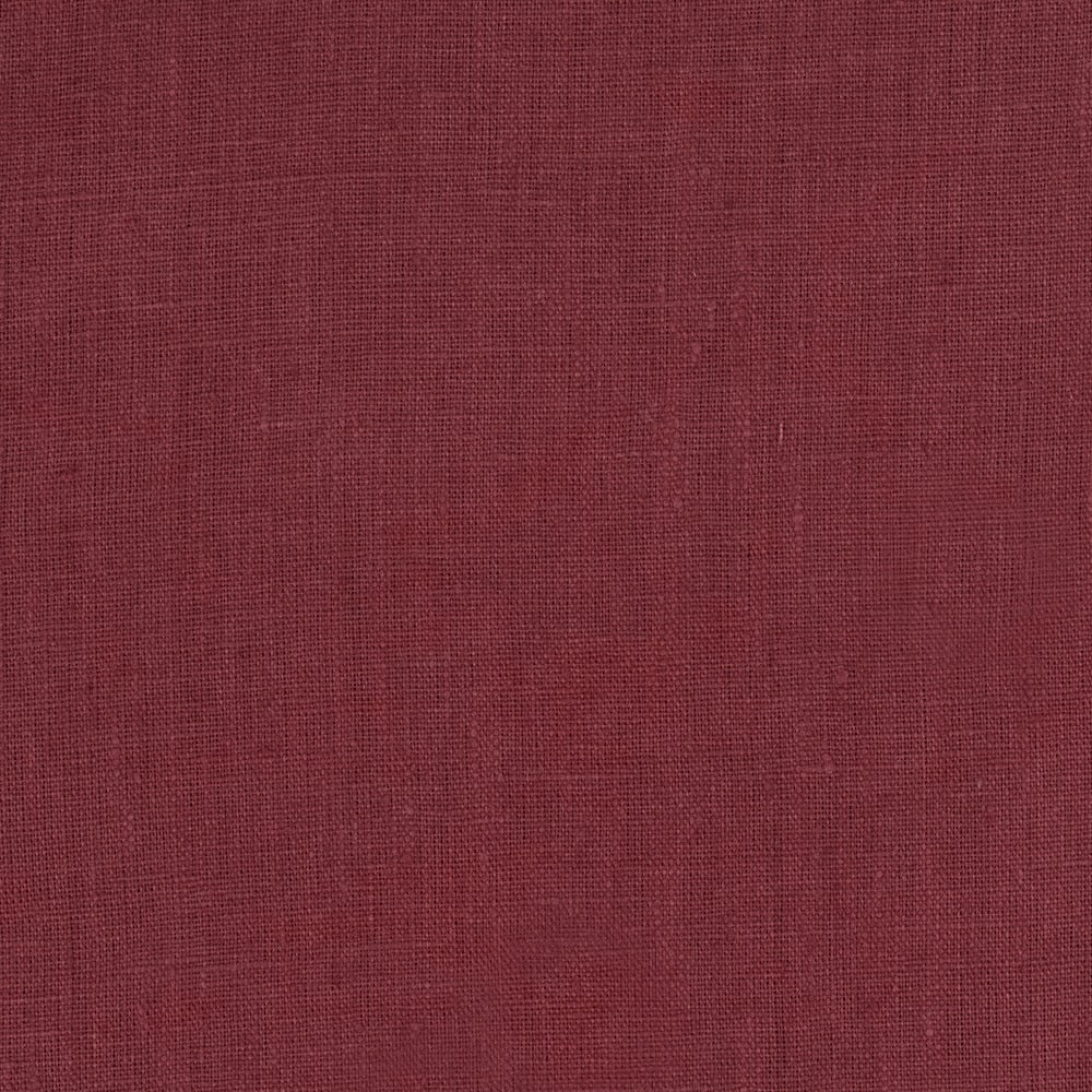 Light Weight Plain Linen | VOL - Scarlet