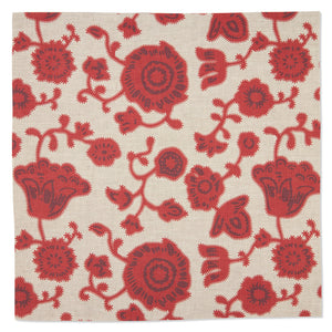 Persian Poppy Dual Use Printed Linen | VOL