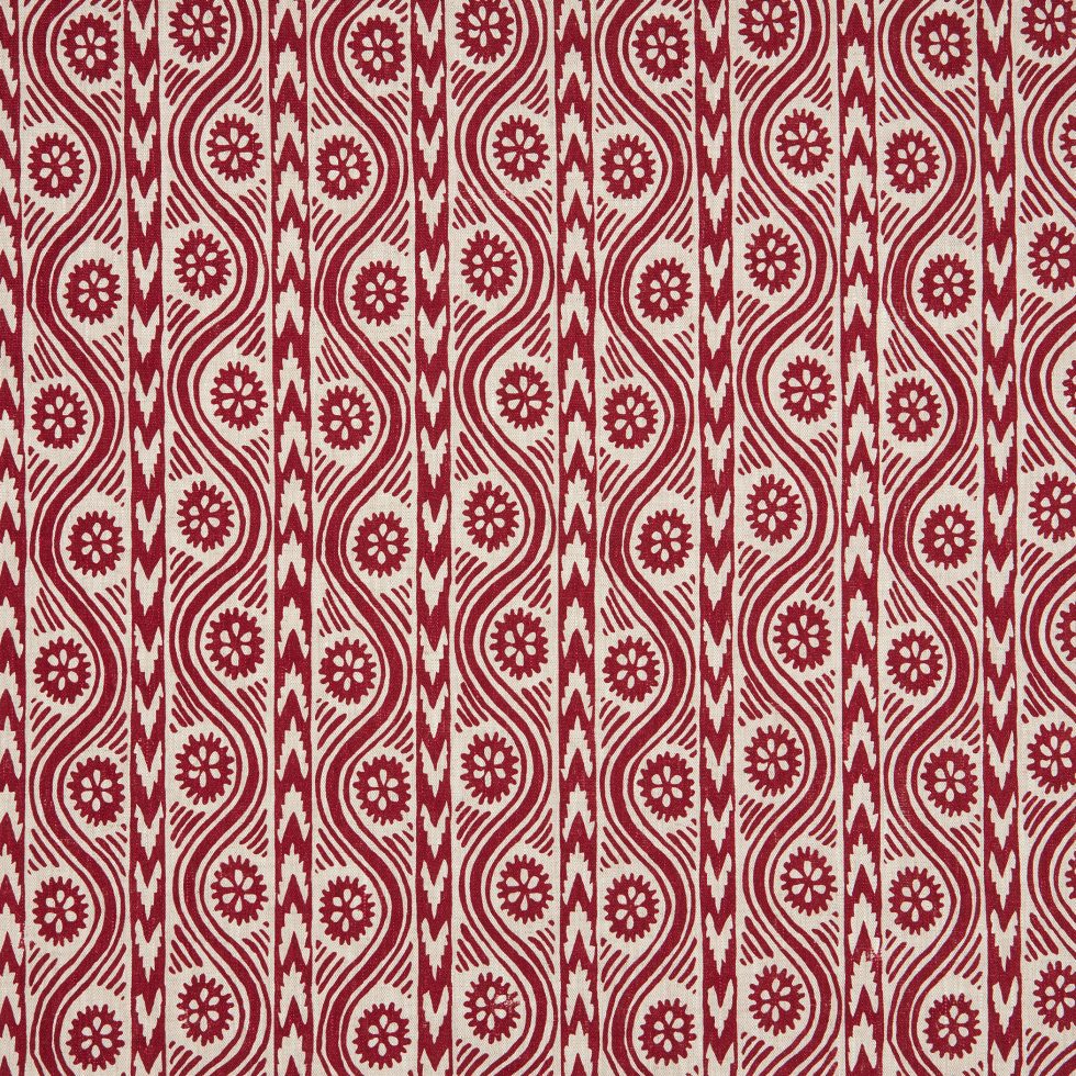 Ruslan Linen| VOL - Red/ Natural