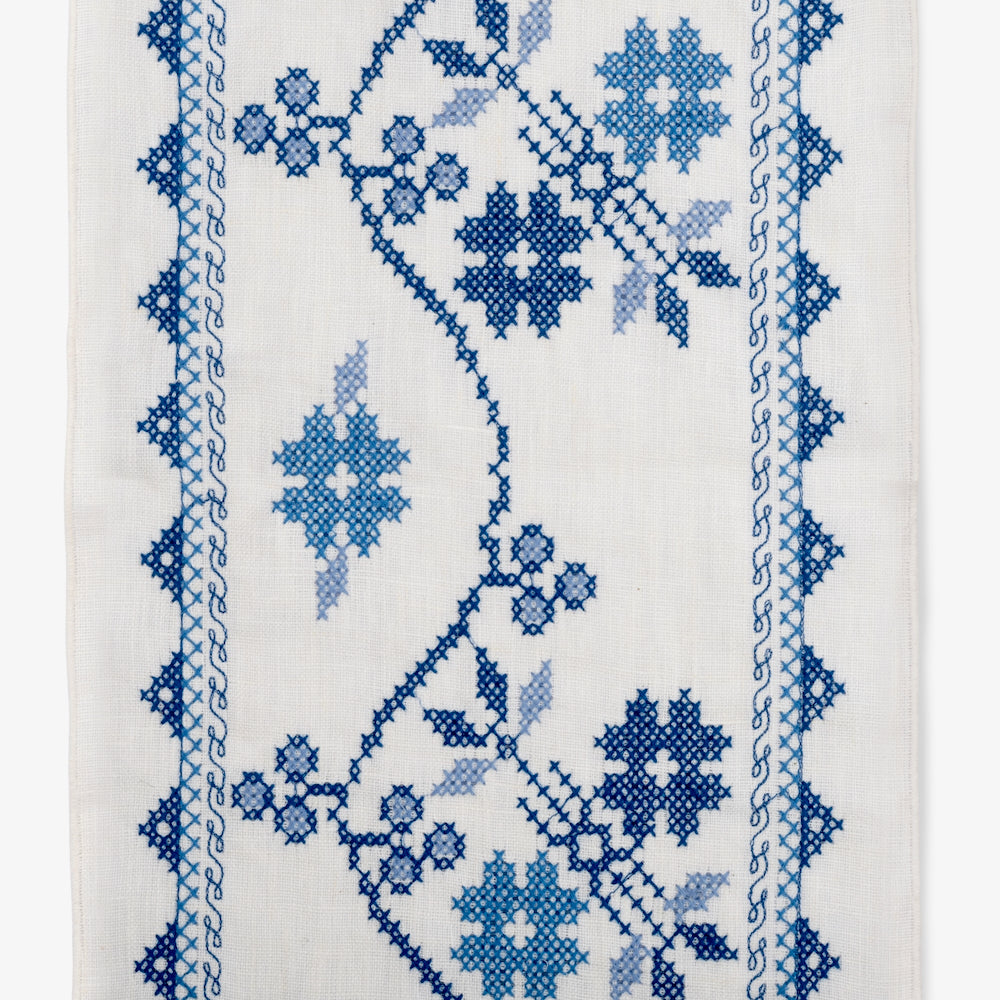 Natalia Garland Cross Stitch Braid Trim | VOL - Cornflower