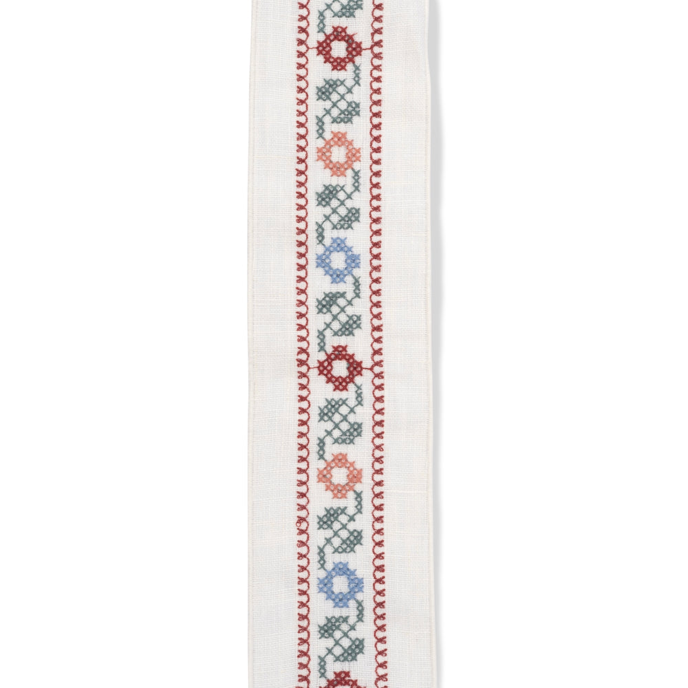 Natalia Vine Cross Stitch Braid Trim | VOL Meadow