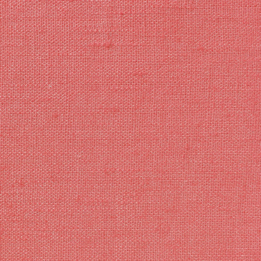 Light Weight Plain Linen | VOL - Coral