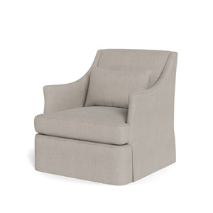Custom upholstered Bowen Armchair by Bunny Williams Home