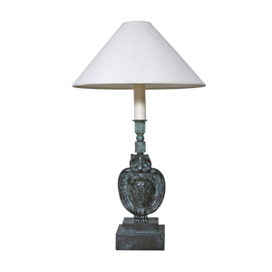 Owl Table Lamp – Bronze Verdigris WS 1