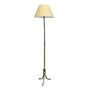 Bronze Bamboo Standing Lamp