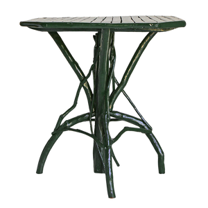 Octagonal Table, Dark Green – LR