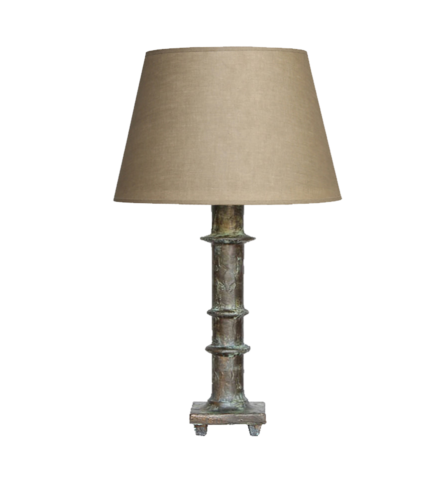 Modern Table Lamp – Bronze Verdigris