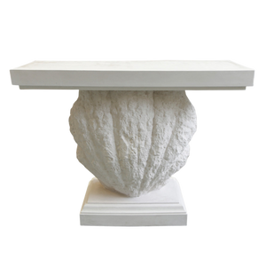 Scallop Console Table