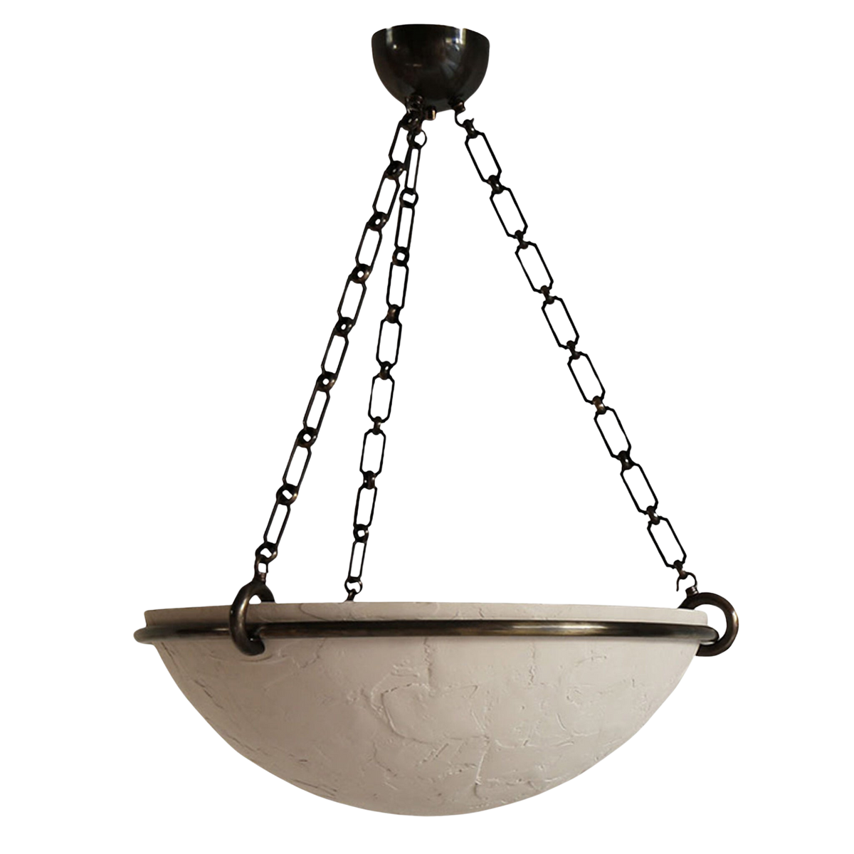 Milan Pendant - White/Bronze