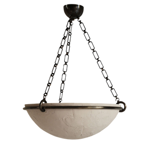 Milan Pendant - White/Bronze