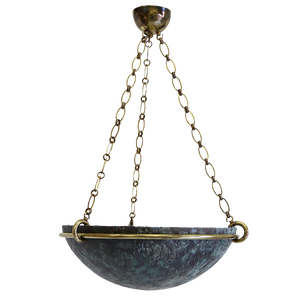 Milan Pendant - Verdigris/Brass