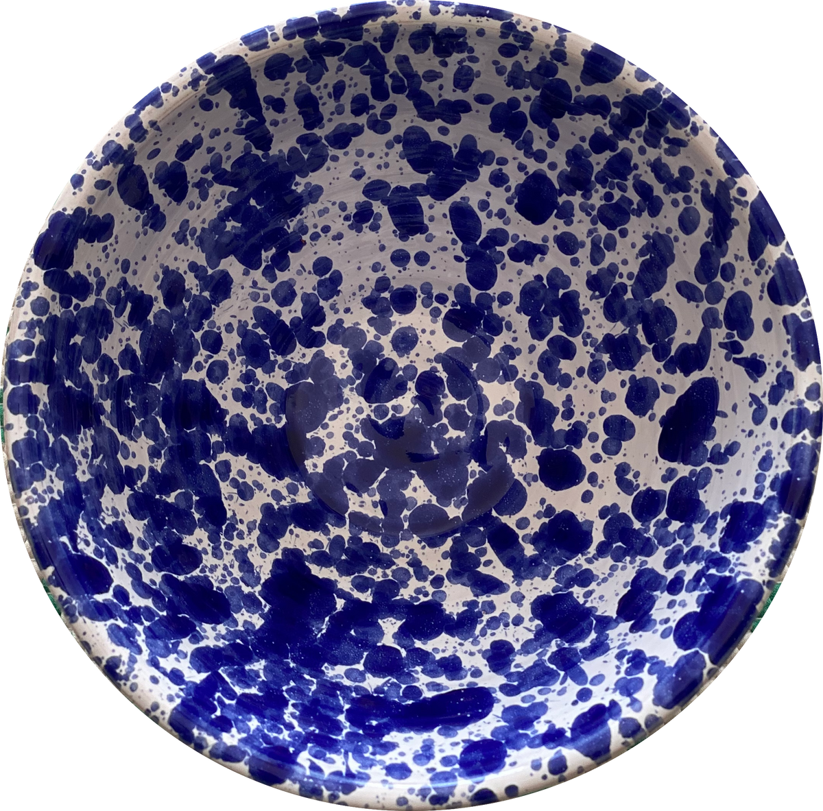 White Splatter Cereal Bowl