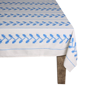 Blue Vine Tablecloth