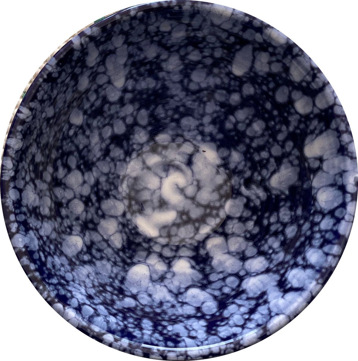 Cobalt Splatter Cereal Bowl