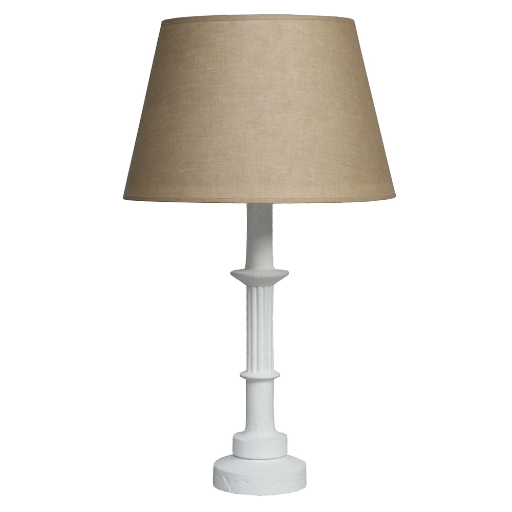 Germain Table Lamp - White