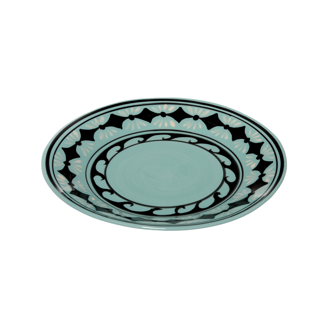 Gigi Aqua Dessert Plate