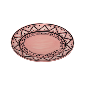 Gigi Pink Oval Platter